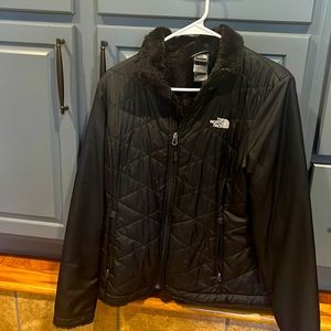Black  The North Face jacket.